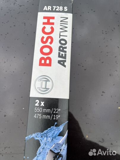 Дворники лачетти Bosch Aerotwin AR728S