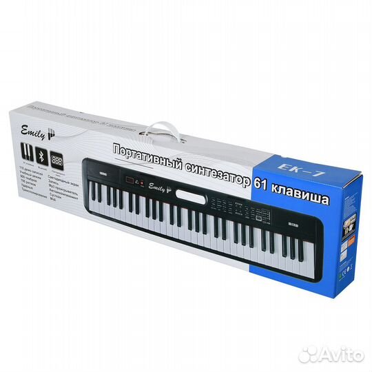 Синтезатор аналог Casio (Активные клавиши) +Стойка