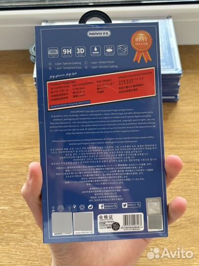 Защитное стекло remax для iPhone 11/ iPhone XR