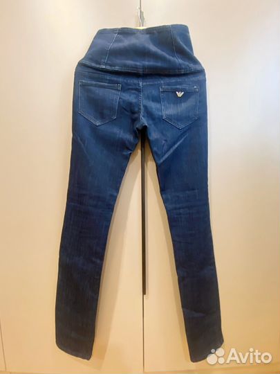 Джинсы с высокой талией Armani