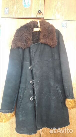 Полушубок из овчины мужской