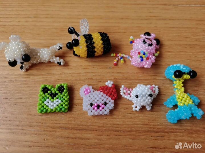 Фигурки из бисера