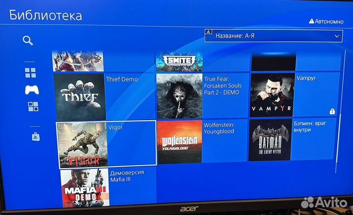 Sony PS4 slim 1tb полный комплект, чек