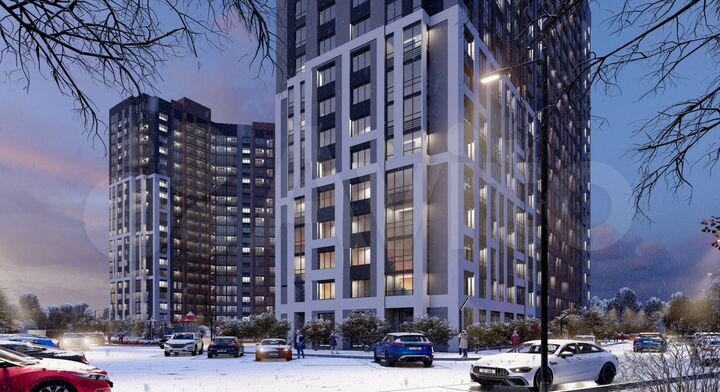 Квартира-студия, 19,9 м², 6/20 эт.