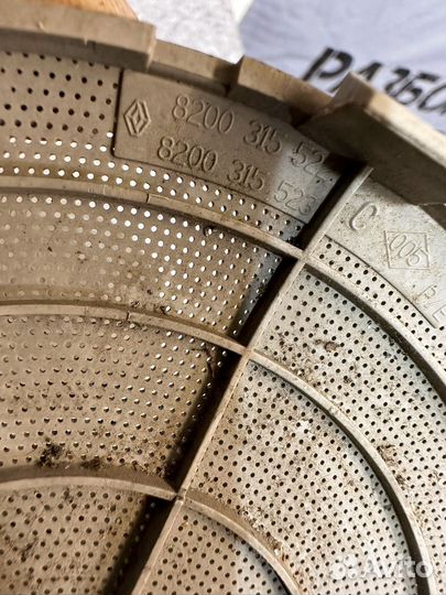 Сетка динамика renault modus