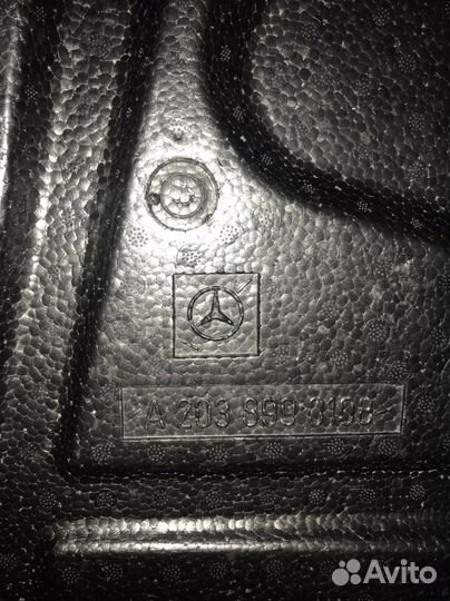 Поддон запасного колеса Mercedes W203