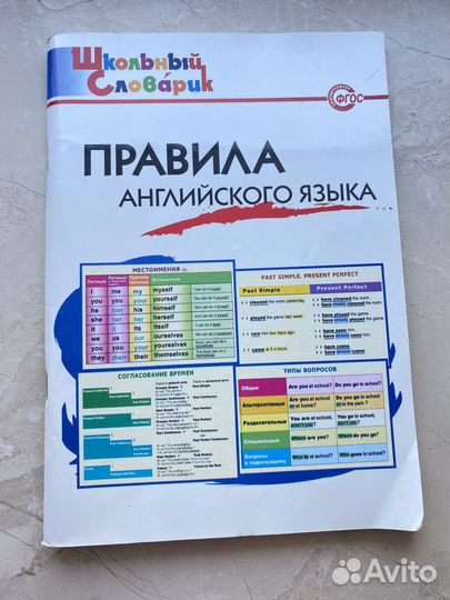 Правила по английскому