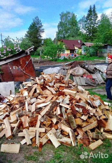 Дрова колотые от производителя