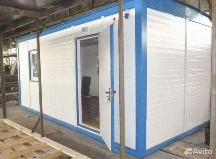 Бытовка из сендвич панелей