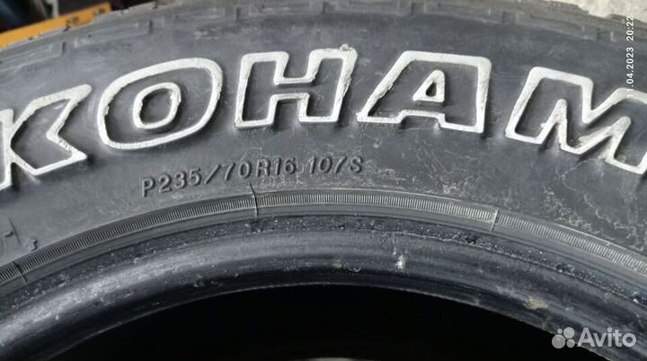 Yokohama Geolandar A/T-S G012 235/70 R16