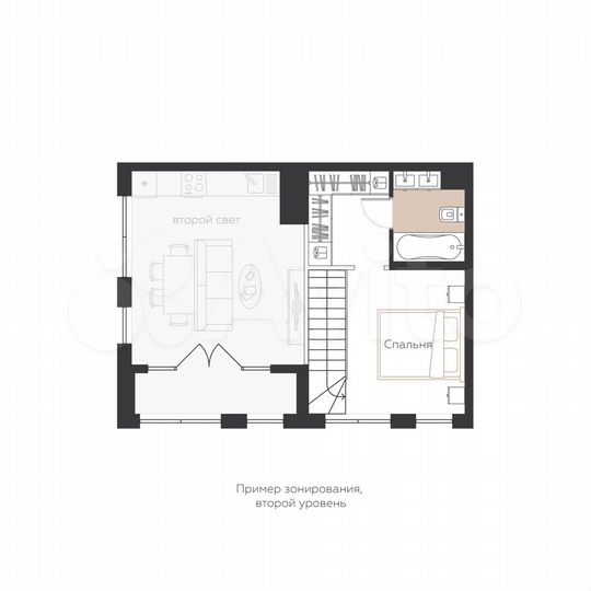 1-к. квартира, 42,3 м², 5/5 эт.