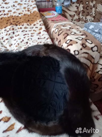 Шапка зимняя норковая женская