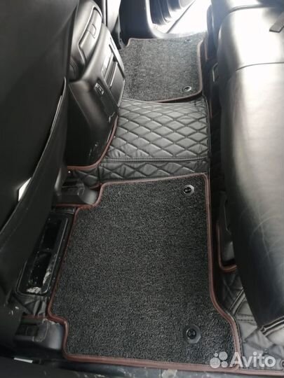 3D 3Д коврики из экокожи