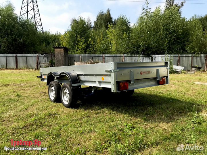 Прицеп легковой двухосный 3,5 х1.5