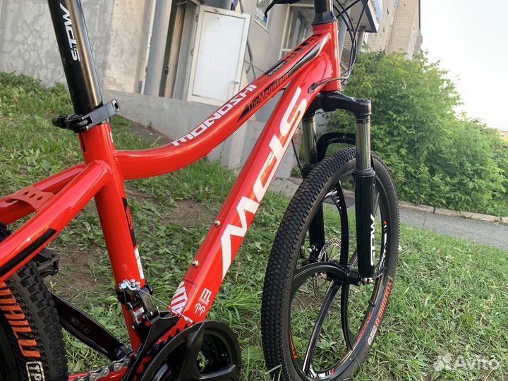 Велосипед на литых дисках MDS Красный