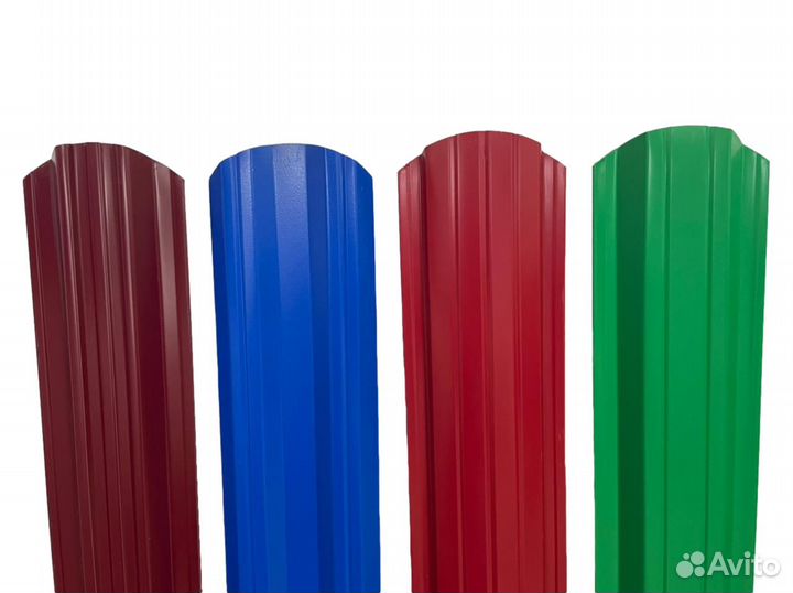 Штакетник металлический для забора