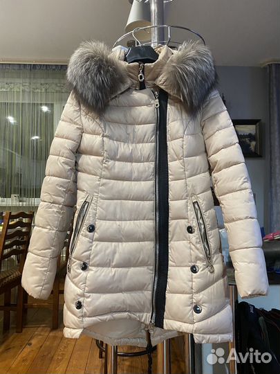 Куртка парка зимняя 44 46 женская