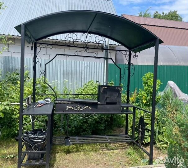Мангал со столиком