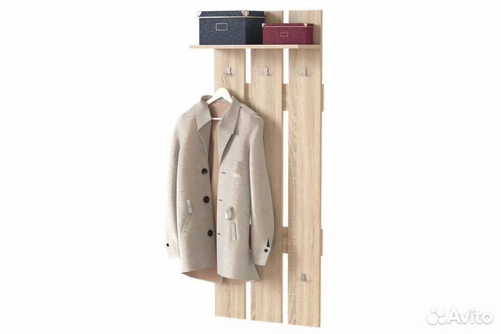 Шп-01.1 Вешалка для прихожей Сонома