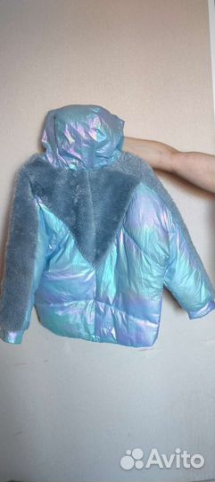 Куртка демисезонная женская 50 52 синяя