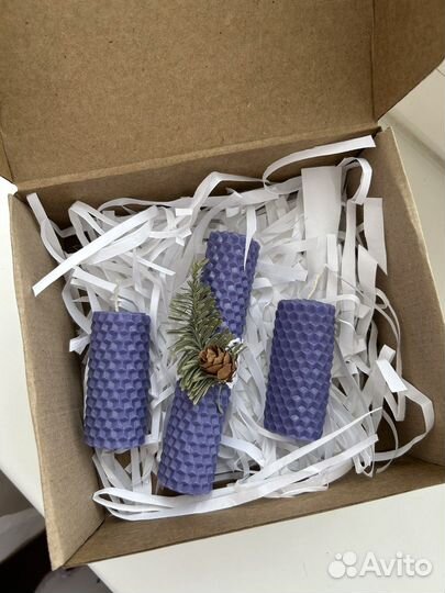 Набор свечи из вощины