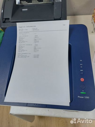 Принтер лазерный Xerox 3260 в отличном состоянии