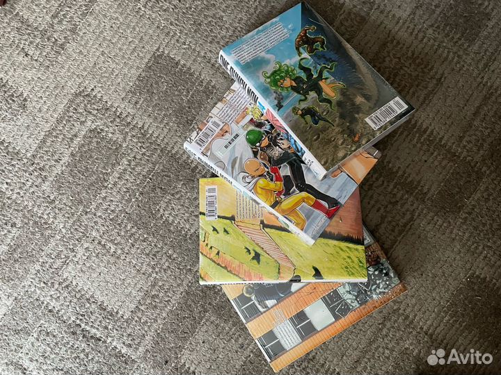 Манга One Punch man 1-4 том на русском языке