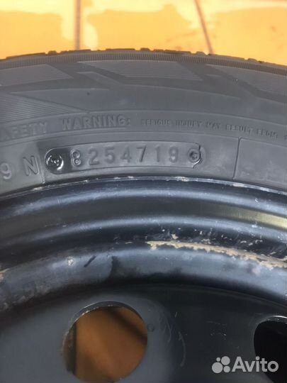 Колеса в сборе R15 зимние