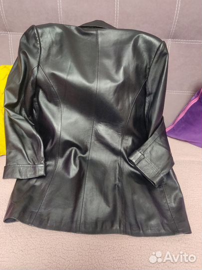 Куртка кожаная женская 48 50