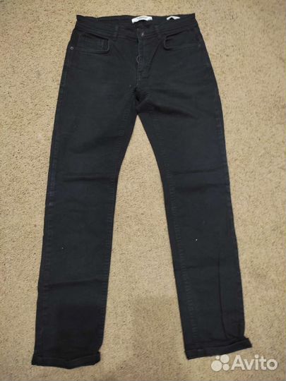 Мужские джинсы черные