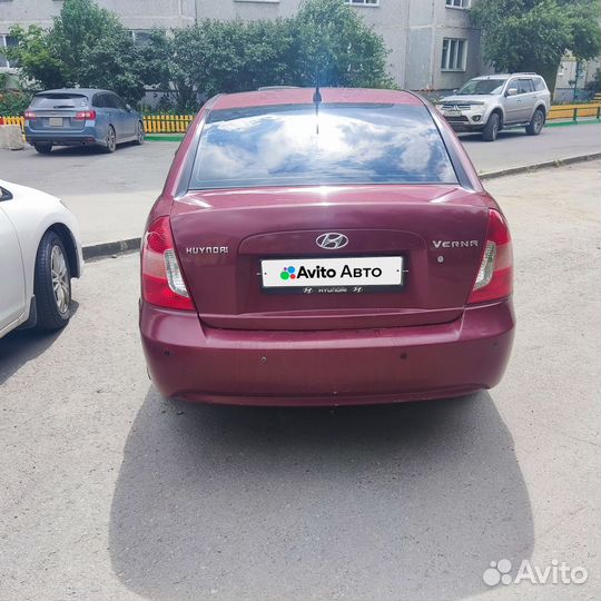 Hyundai Verna 1.4 МТ, 2006, 280 000 км