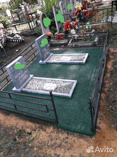 Благоустройство могил, без сорняков