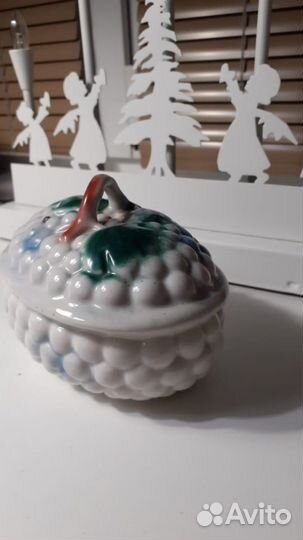 Шкатулка Виноград Городница 1940-1950