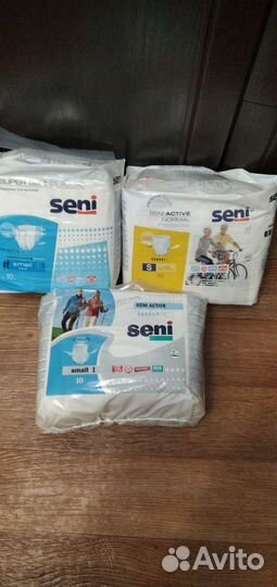 Подгузники;трусы впитывающие для взрослых