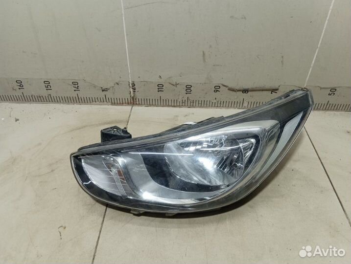 Фара левая Hyundai Solaris 1