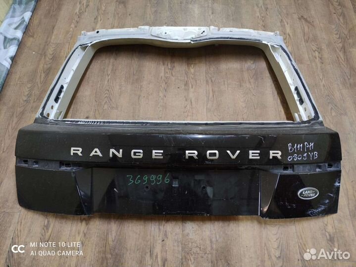 Крышка багажника Land Rover Range Rover 2016