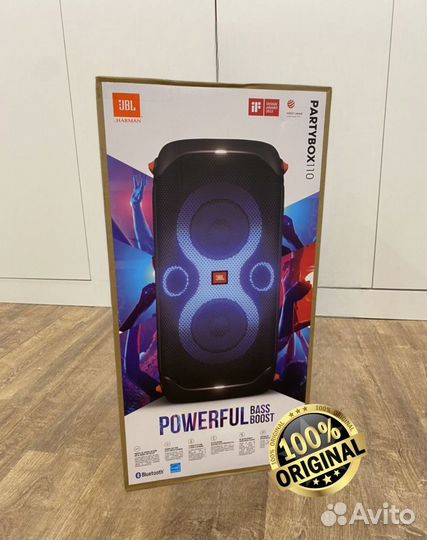 Колонка JBL Partybox 110 Новая Оригинал Доставка