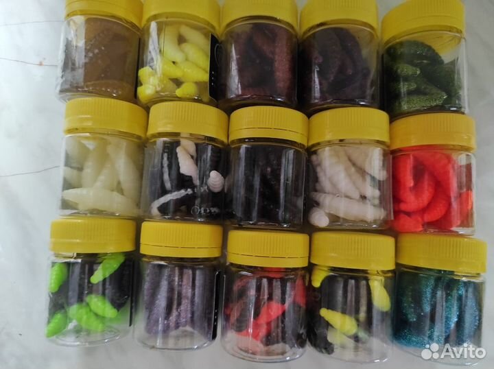 Силиконовая приманка для форели(резина) cool place