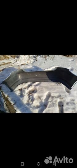 Задний бампер на volkswagen polo