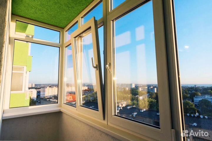 Остекление балконов