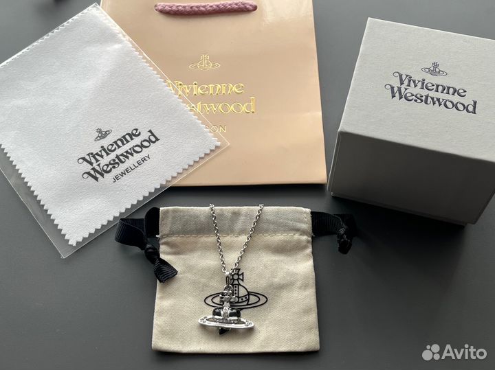 Серебристая цепочка Vivienne Westwood Новая