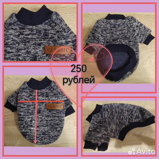 Одежда для маленьких собак