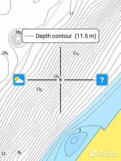 Карты глубин Астраханская область