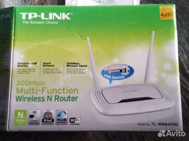 Роутер Wi-Fi Tp link TL-wr842nd