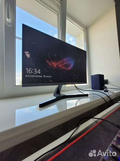 Монитор-Samsung S24R350FHI 24