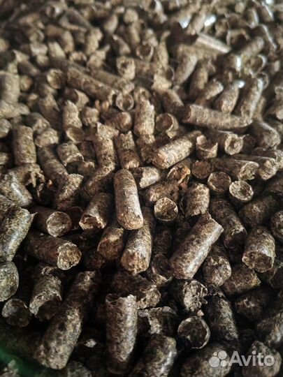 Гранулированный сухой жом