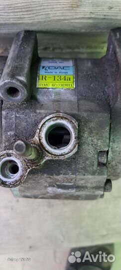 Компрессор кондиционера ssangyong actyons