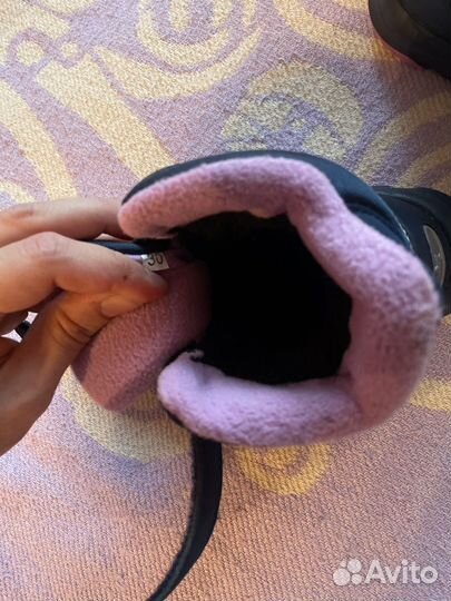 Ботинки зимние для девочки 30 размер