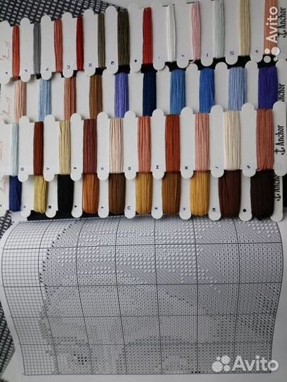 Девушка с жемчужной сережкой вышивка крестиком