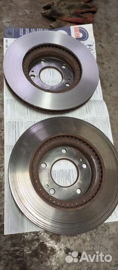 Тормозные диски передние kia ceed и hyundai ix35